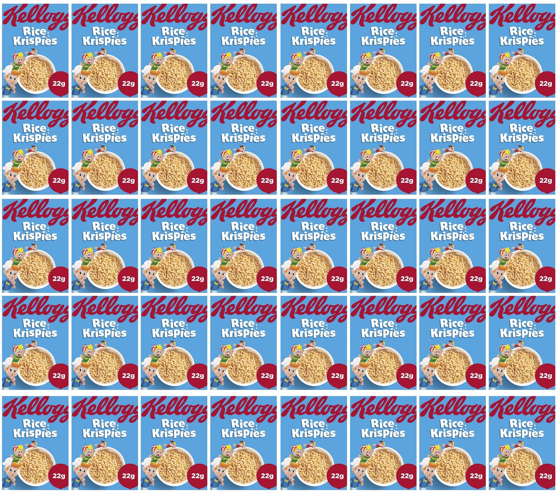 40 x Kellogg's Rice Krispies 22G