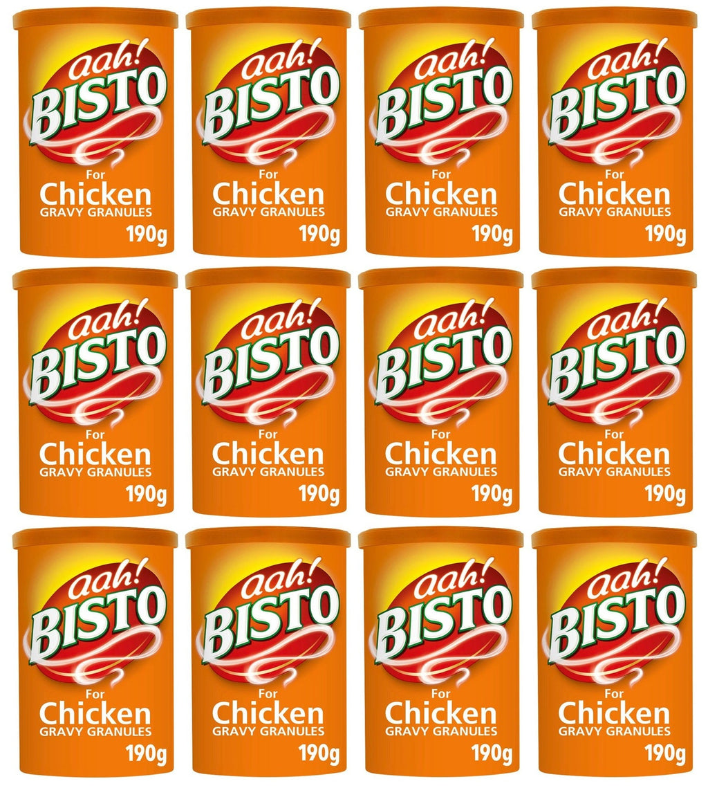 12 x Bisto For Chicken Gravy Granules 190G