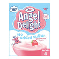 21 x Angel Delight Strawberry No Added Sugar Instant Dessert 47G