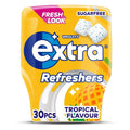 6 x Wrigley's Extra Bottle Refreshers Tropical 30Pc