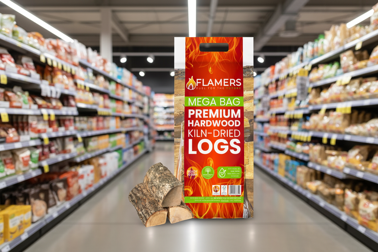 Flamers Kiln Dried Logs - 7.5Kg