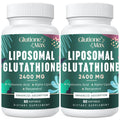 8-in-1 Liposomal Glutathione 2400 MG – High-Absorption Antioxidant Formula (120 Softgels) with Hyaluronic Acid, Alpha-Lipoic Acid & Resveratrol