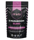 8 Mushroom Blend Organic Extract – 8 oz | 8-in-1 Immunity, Focus & Energy (113 Servings)