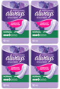 4 x Always Discreet Normal  - 12 PACK