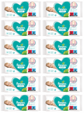 12 x Pampers Sensitive Wipes 52 Pack