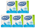 5 x Nicky Soft Touch Toilet Tissue 9 Rolls