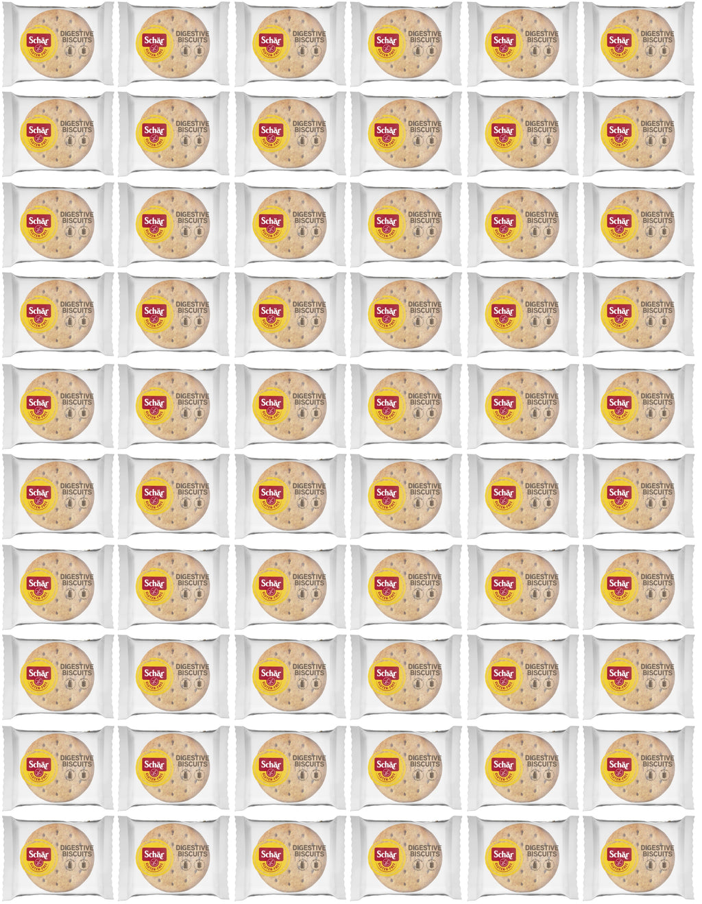 60 x Schär Gluten Free Mixed Biscuit Portions 60Pk