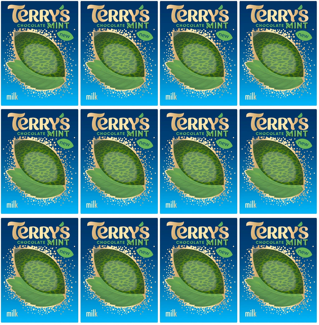 12 x Terry's Chocolate Mint Milk 145G