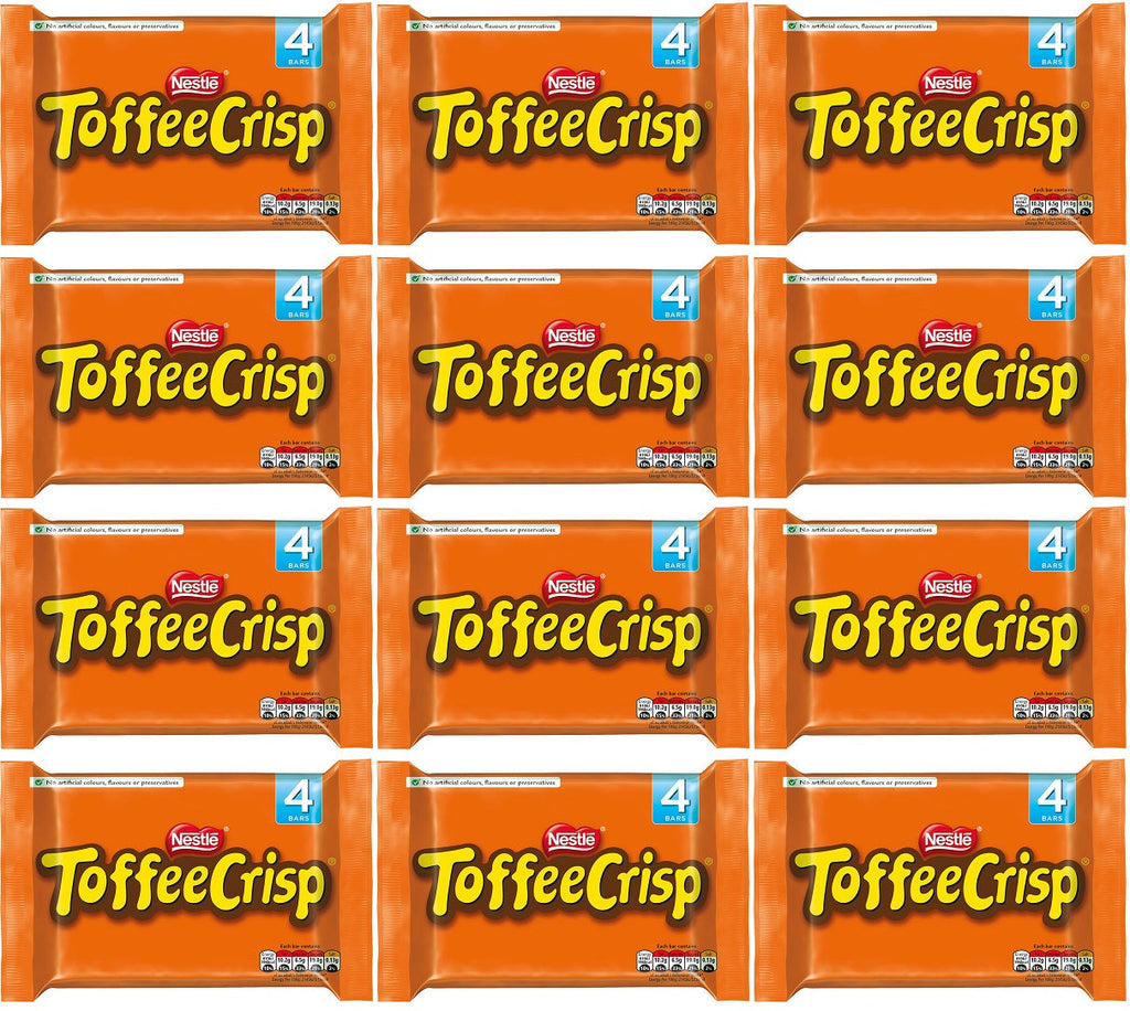 12 x Nestlé Toffee Crisp 4 X 38G (152G)