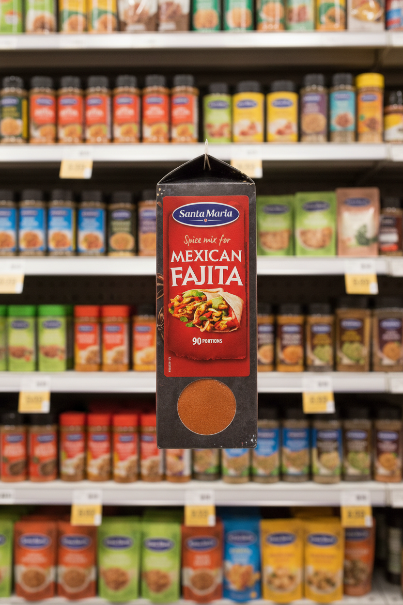 6 x Santa Maria Spice Mix For Mexican Fajita 504G
