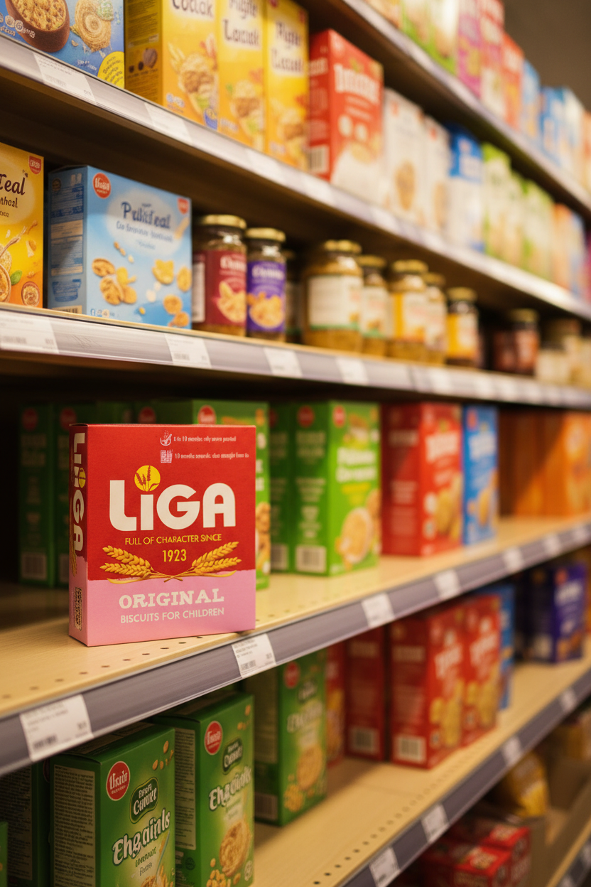 16 x Liga Original Biscuits For Children From 6 Months 175G