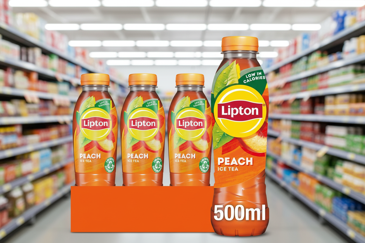 24 x Lipton Peach Ice Tea 500Ml
