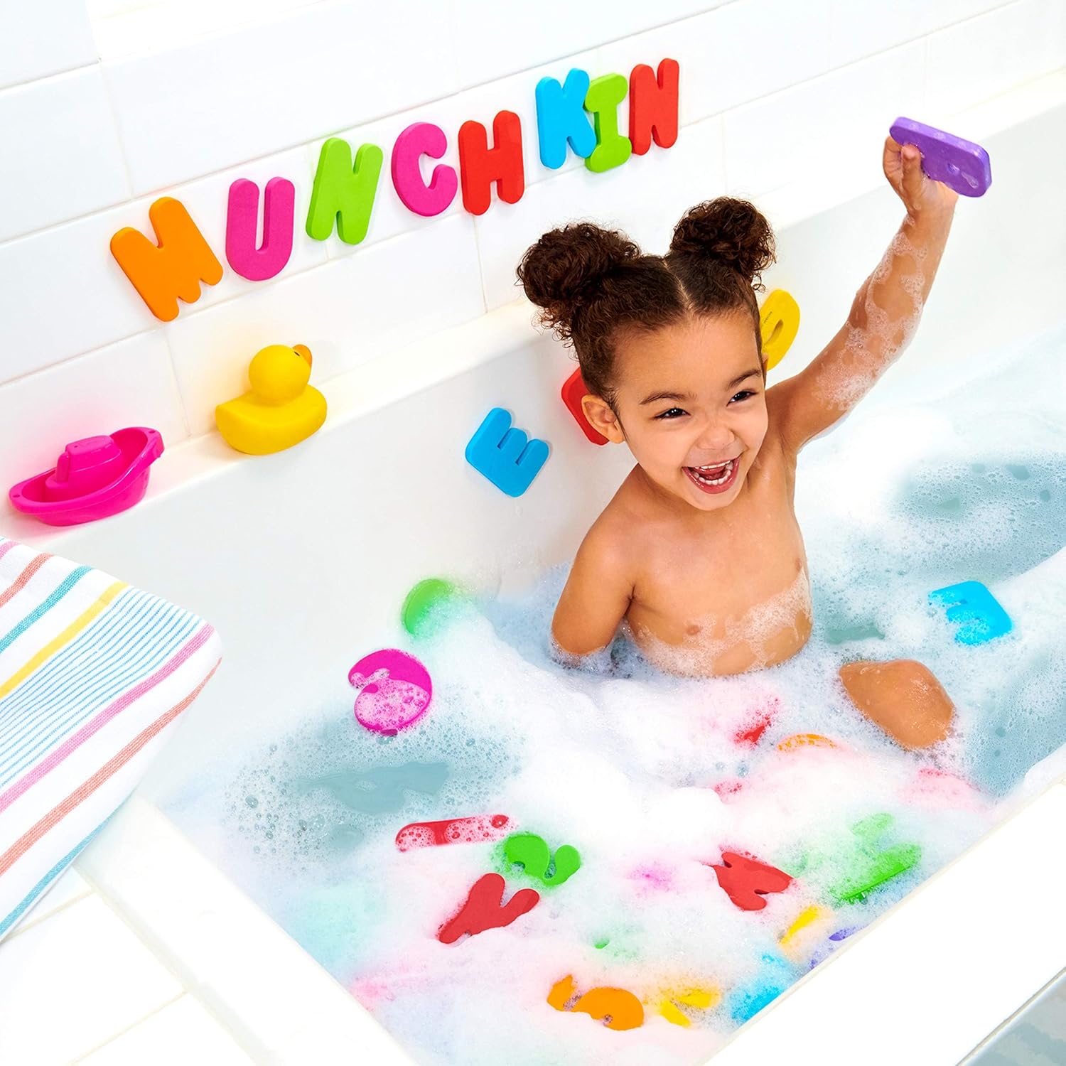Munchkin Letters and Numbers Bath Toys (36 Items)