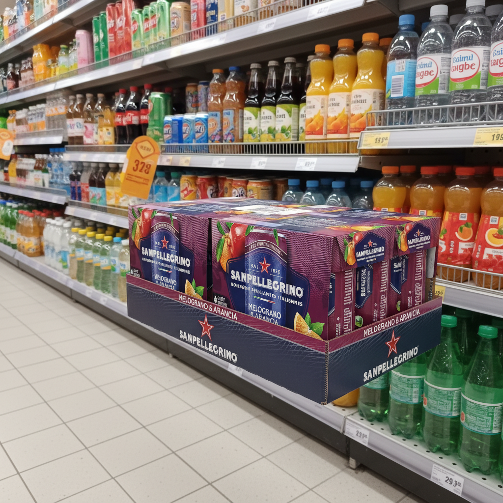 4 x San Pellegrino Pomegranate & Orange 6X330Ml