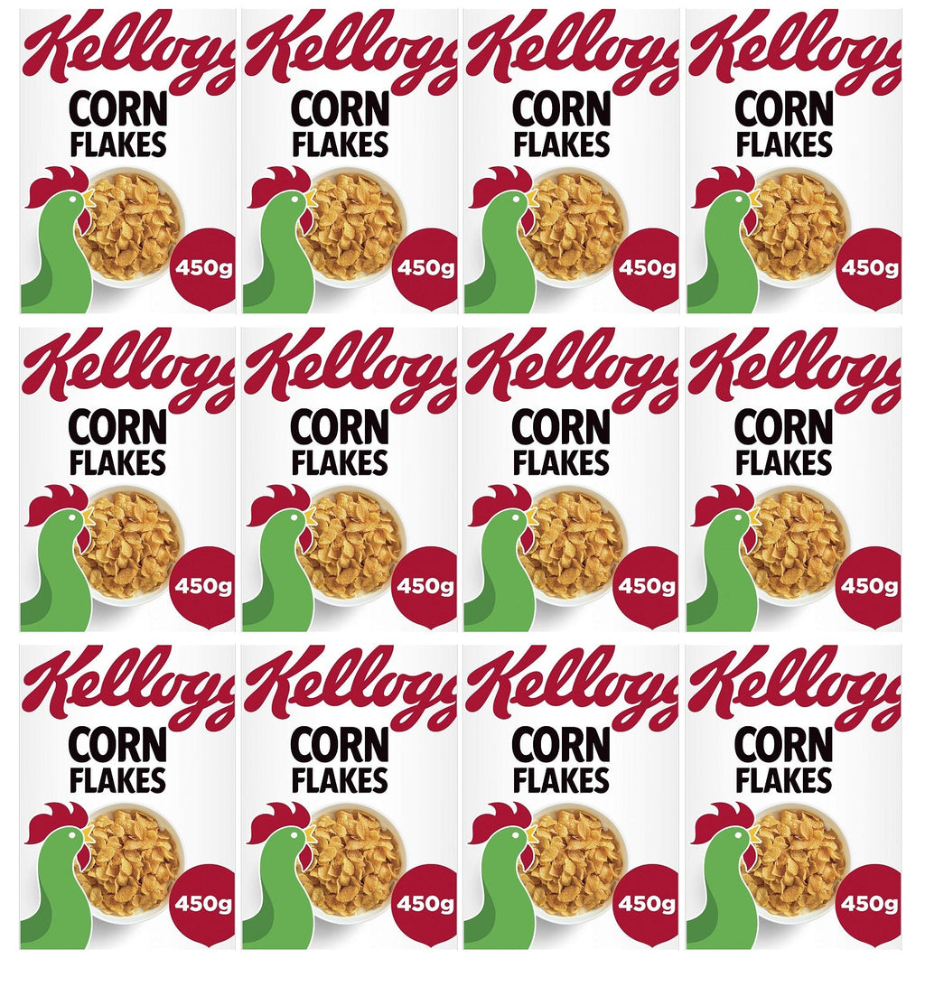 12 x Kellogg's Corn Flakes 450G