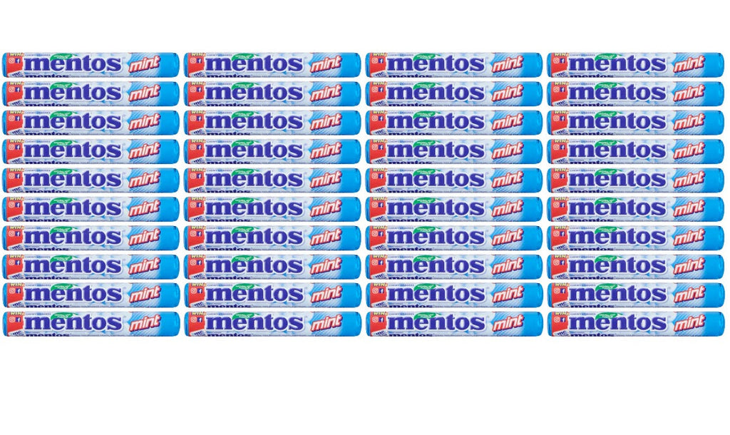 40 x Mentos Chewy Mint 38Gm