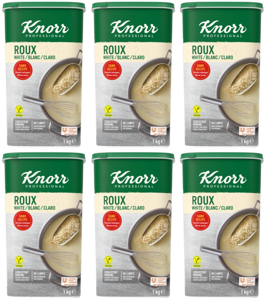 6 x Knorr White Roux 1Kg