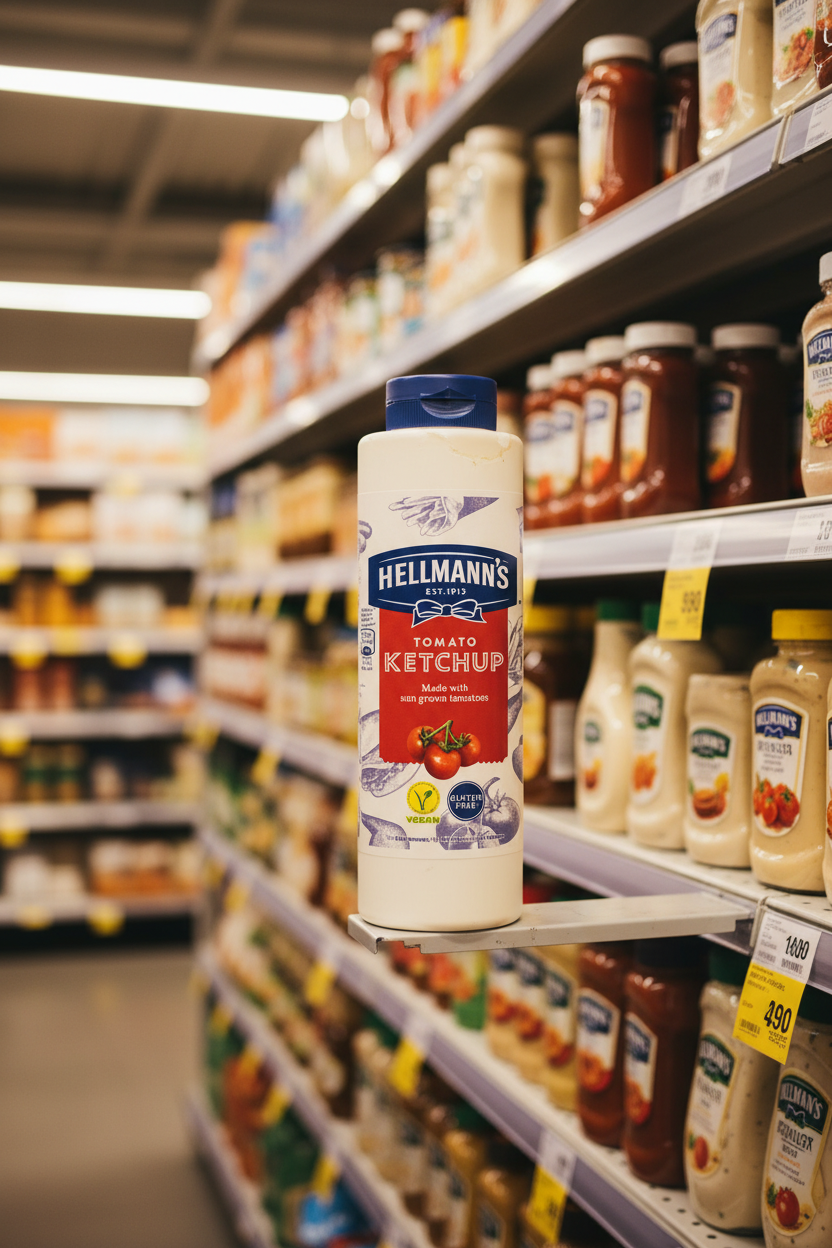 6 x Hellmann's Tomato Ketchup 950G