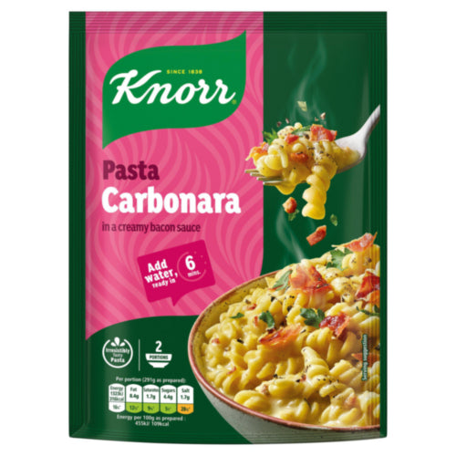 10 x Knorr Pastaria Carbonara 155G
