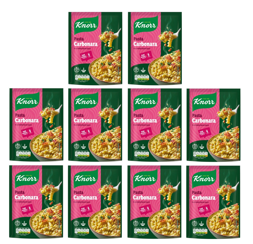 10 x Knorr Pastaria Carbonara 155G