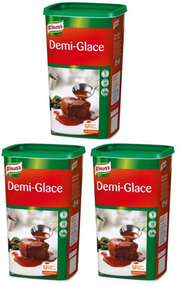 3 x Knorr Gluten Free Demi Glace 12L