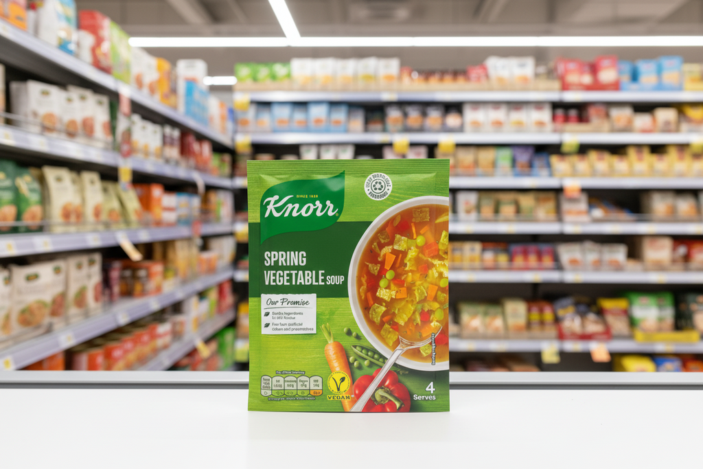 9 x Knorr Soup Spring Vegetable 48G