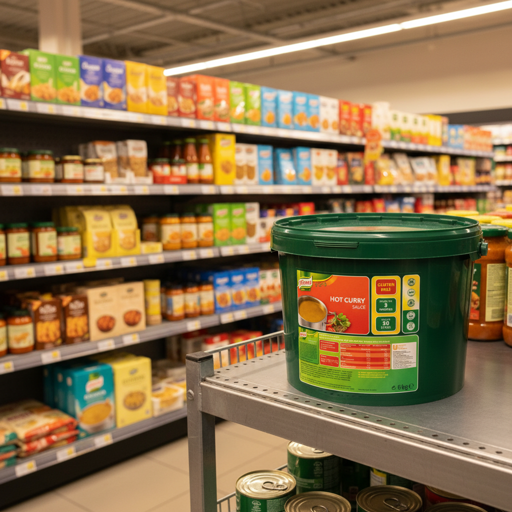 Knorr Gluten Free Hot Curry Sauce Mix 30L