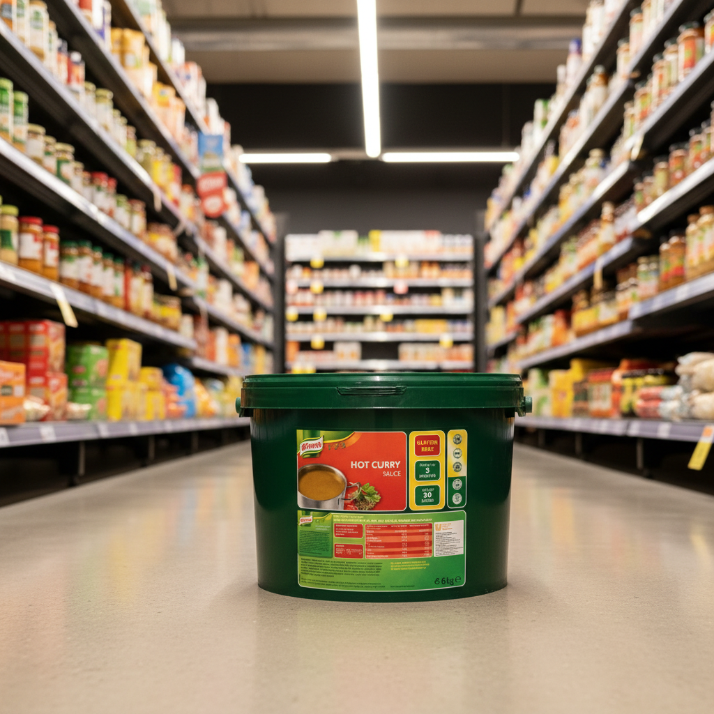Knorr Gluten Free Hot Curry Sauce Mix 30L