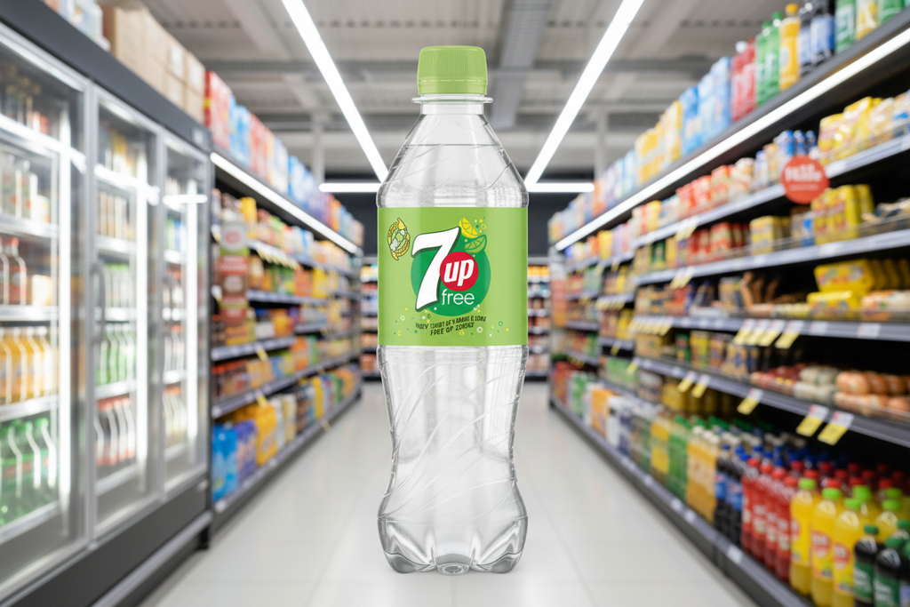 24 x 7Up Free 500Ml