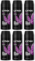 6 x Lynx Body Spray Excite 150Ml