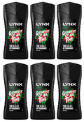 6 x Lynx Body Wash Africa 225Ml