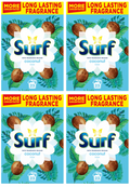 4 x Surf Powder Coconut 23 Wash 1.15Kg