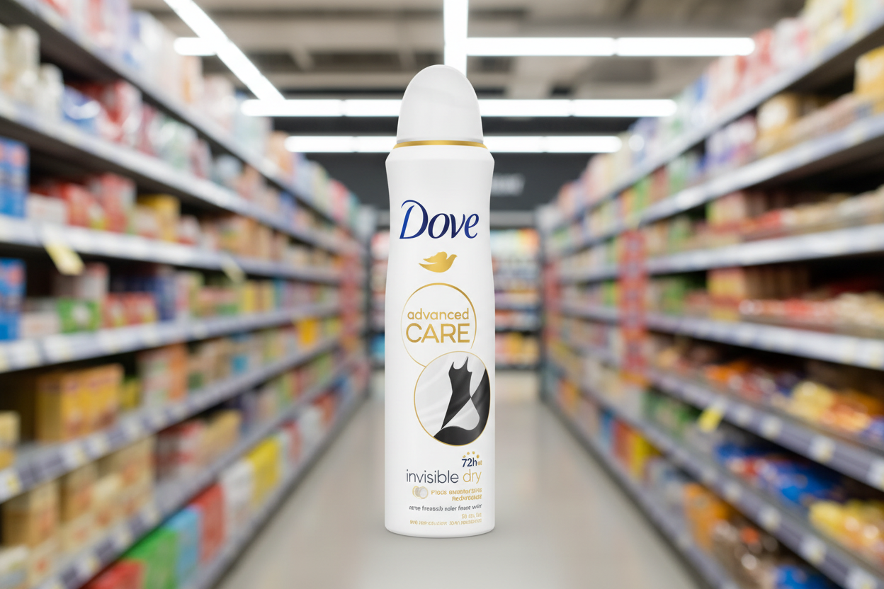 6 x Dove Invisible Dry Anti-Perspirant Deodorant Aerosol 150Ml