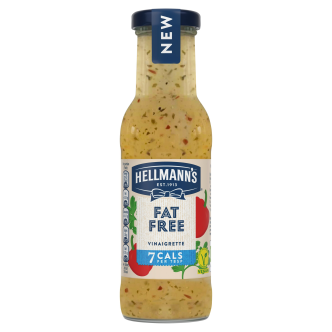 6 X Hellmanns Delistyle Fat Free Vinaigrette 250Ml