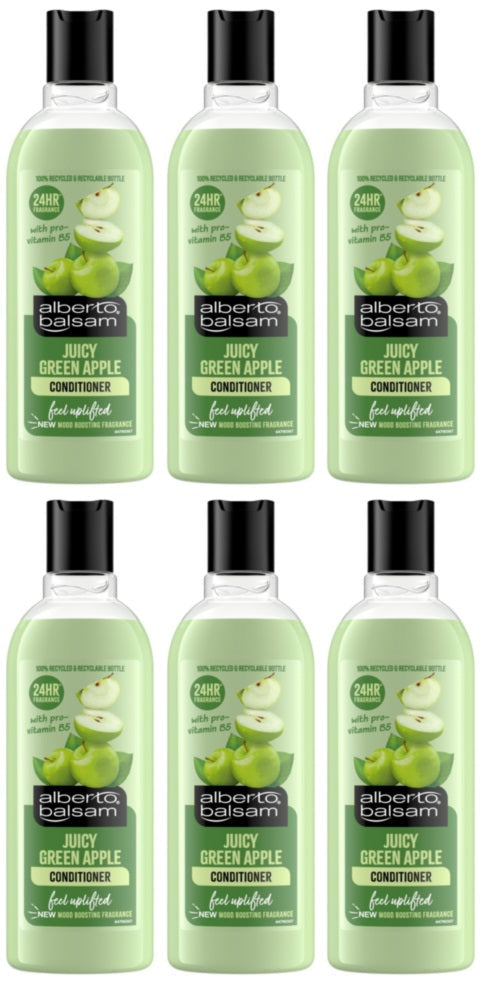 6 x Alberto Balsam Conditioner Green Apple - 300ML