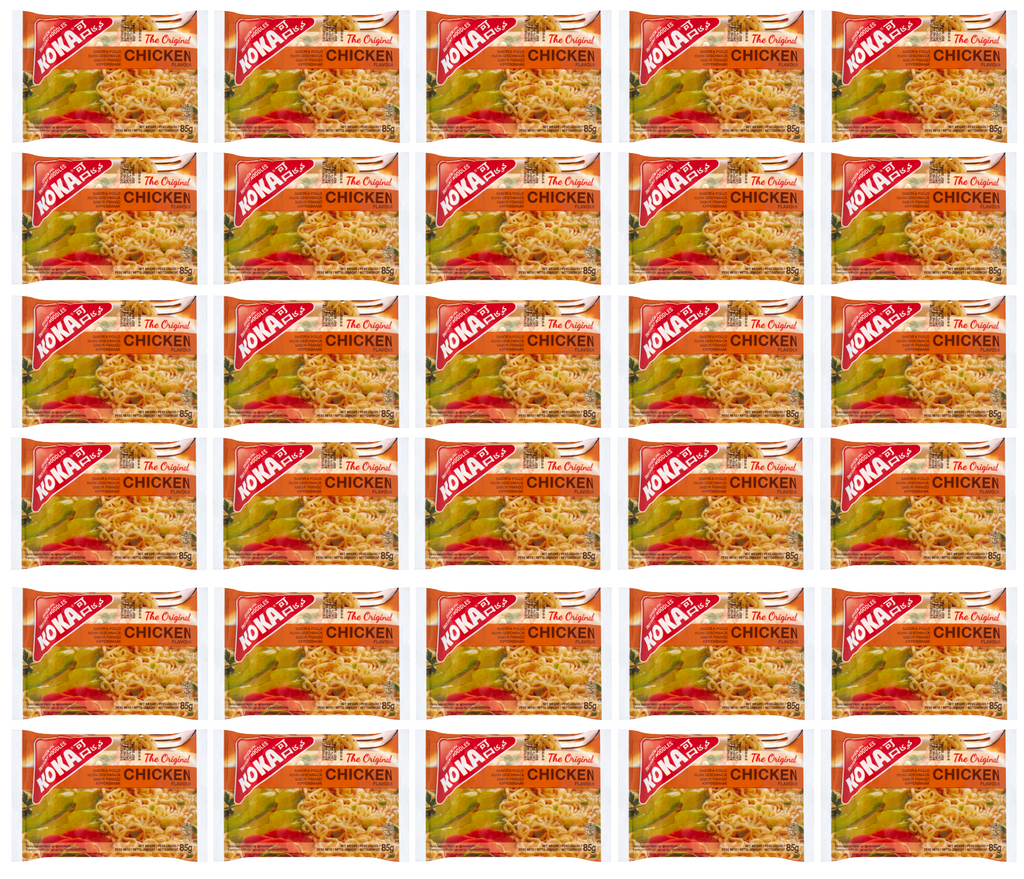 30 x Koka Instant Noodles Chicken 85G