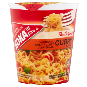 6 x Koka Pot Noodles Curry 70G