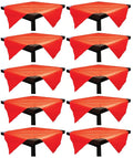 10 x Tork Table Cover Red 90Cm