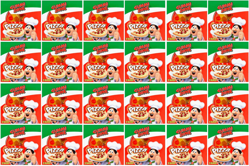 24 x Gummi Zone 5 Pizza Slices 21G