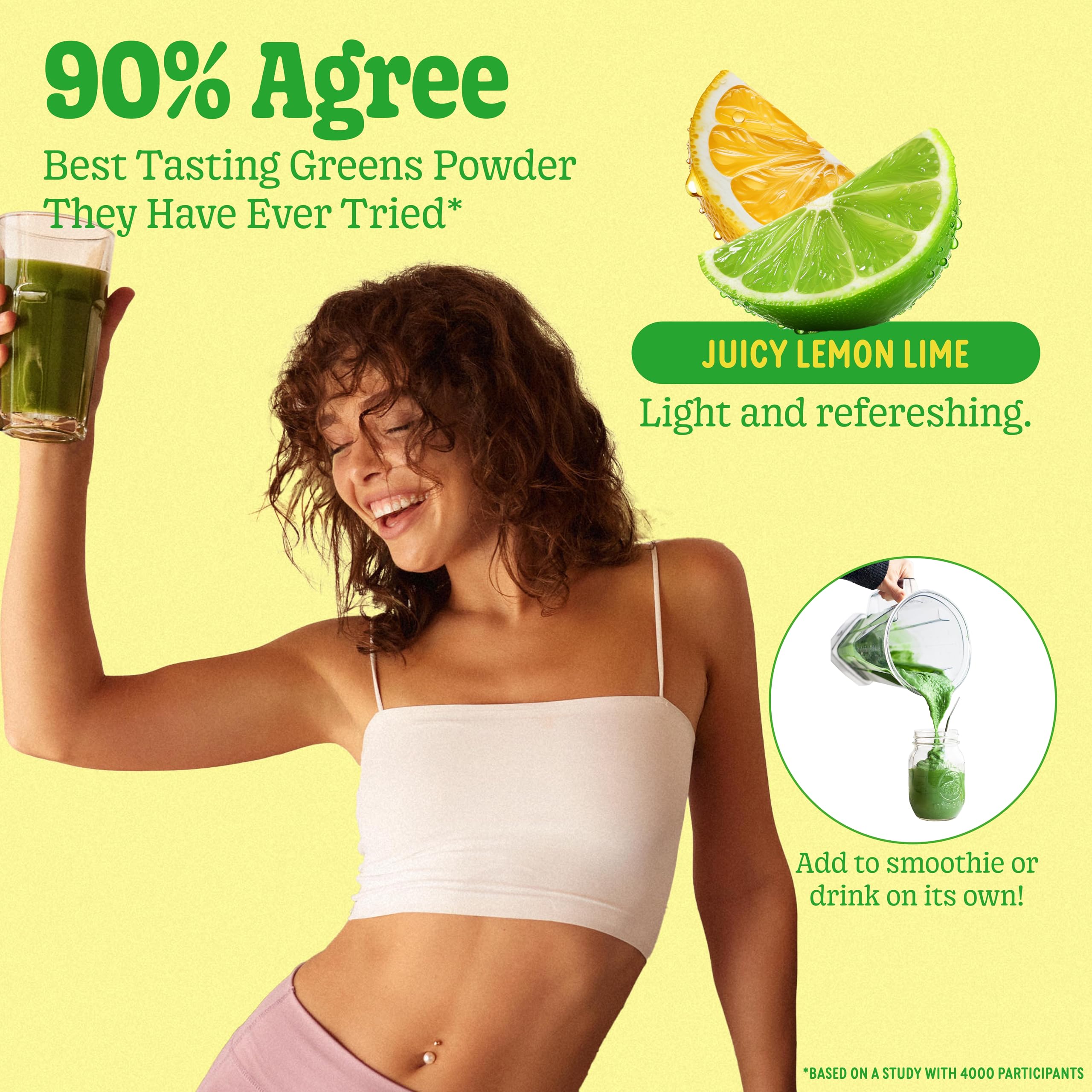 8Greens Super Greens Powder – Prebiotic & Probiotic Greens for Gut Health