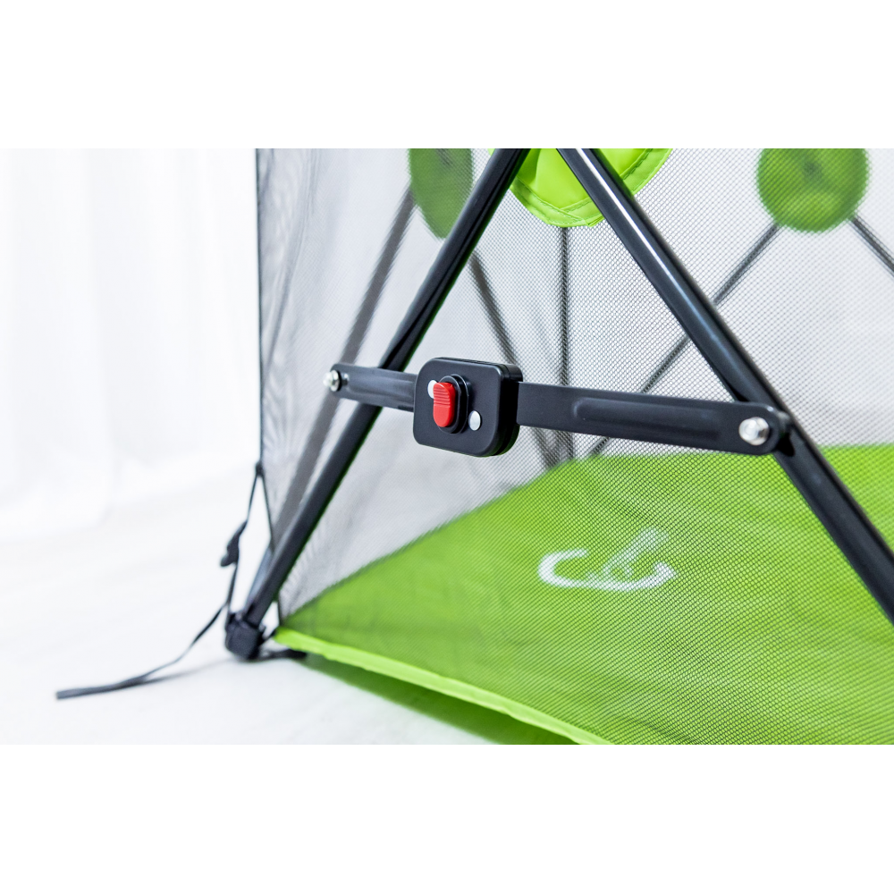 Callowesse Pop Up and Play Playpen with Securing Lock and Cushioned Guards