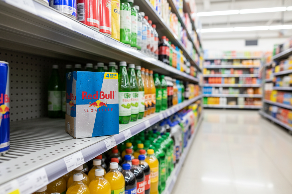 6 x Red Bull Energy Drink Sugar Free 4 Pack 4X250Mls