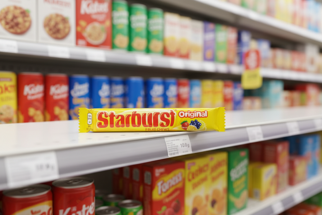 24 x Starburst Original Fruit Chews Sweets 45G