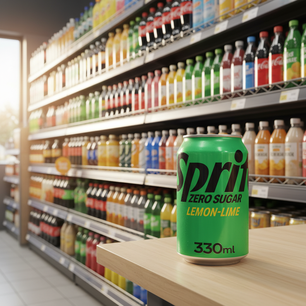 24 x Sprite Lemon-Lime No Sugar 330Ml