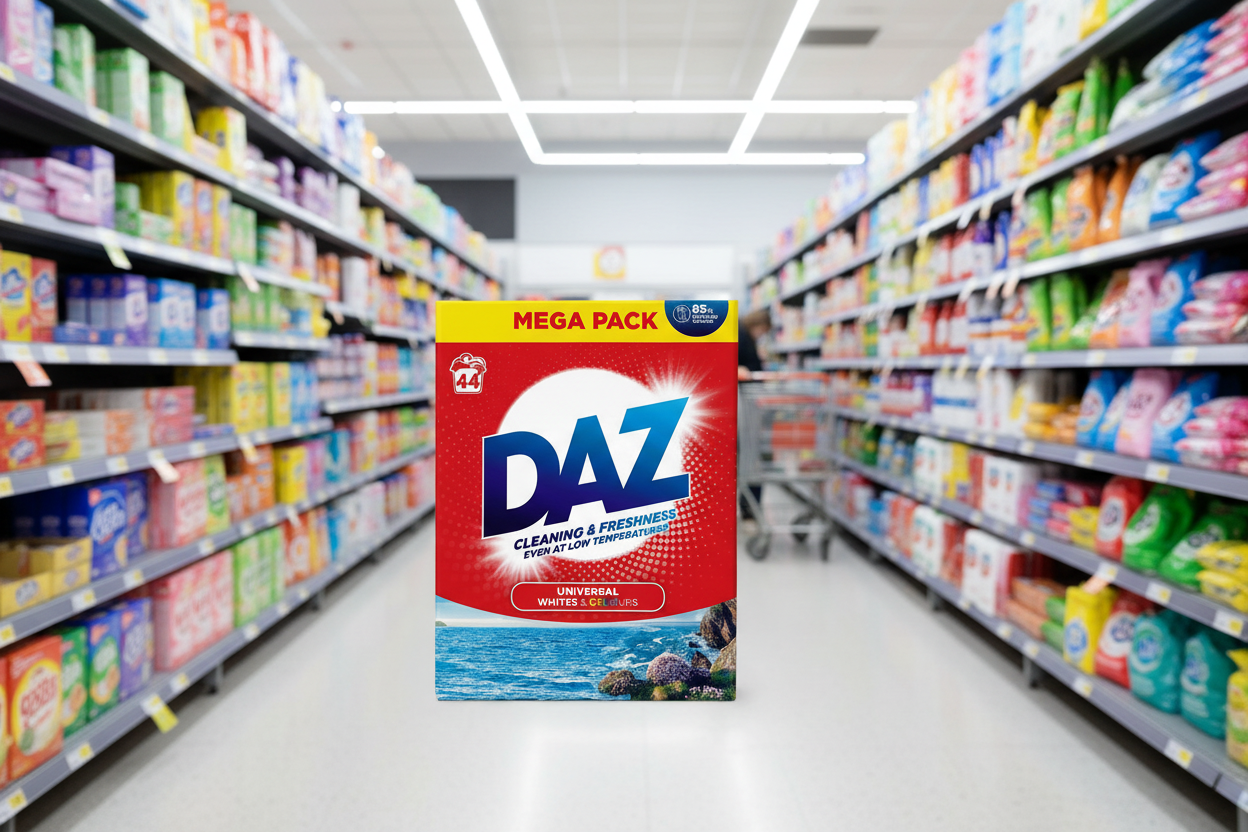 4 x Daz Powder 44 Wash - 2.2KG