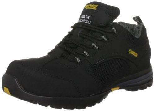 Apache AP318SM Mesh Black Safety Work Shoe Trainer Steel Toe Cap