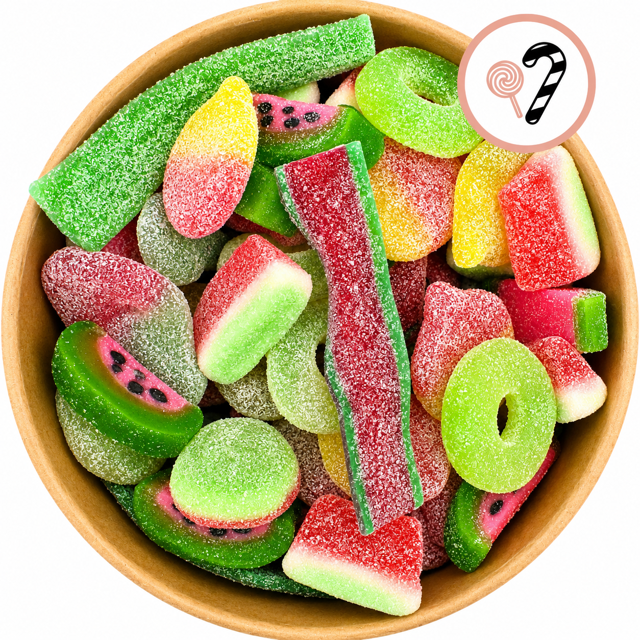 Apple & Watermelon Candy Salad Bowl 700g