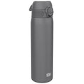 Leak Proof Slim Thermal Steel Water Bottle, Insulated, Grey, 500ml (17oz)