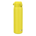 Leak Proof 1 Litre Thermal Water Bottle, Insulated Steel, Yellow, 1L