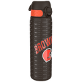 Leak Proof NFL Water Bottle, Stainless Steel, Cleveland Browns, 600ml (20oz)